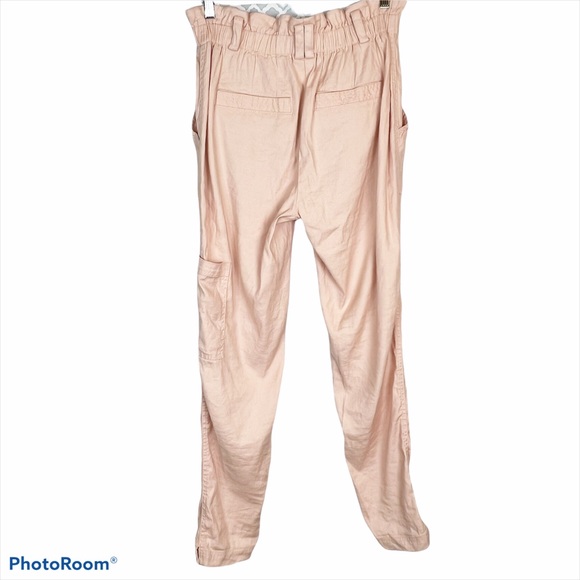 EUC Elevenses Blush Romy Paperbag Linen Pants - Picture 9 of 15